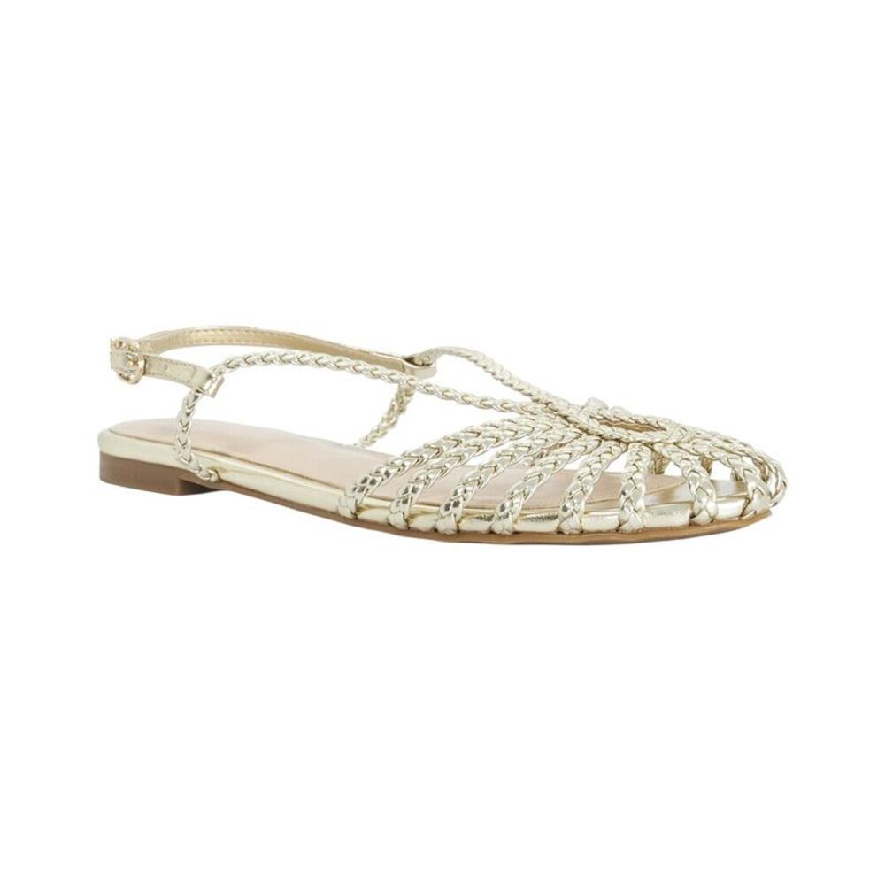 Dune London Hoopla Sandal, Metallic